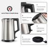 Midea 1.7L Double-Layer Anti-Scald Electric Kettle CN plug (adapter included)