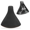 BOOSDEN Bicycle Replacement Compatible with City Bikes and Electric Extra Shock Absorbing Saddle, Pain-Free, Black, Soft, Large, Saddle, Bikes,