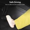 For Tesla Model 3 Y 2021-2026 LHD Center Console Two Side Anti Kick Pad Protector PU Leather Sticker Foot Cover Car Accessories