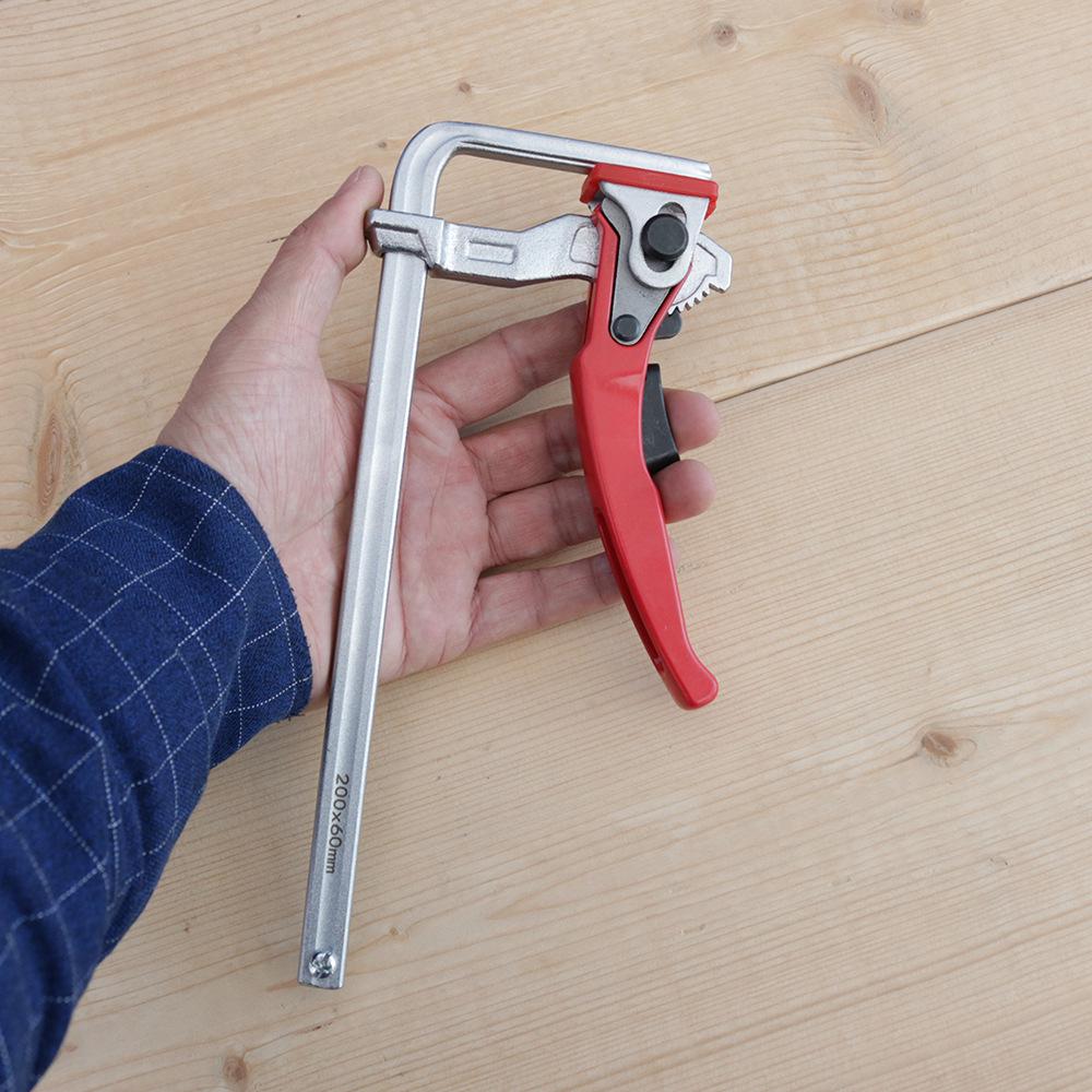Quick Ratchet Track Clamp Compatible with Festo & Makita for Woodworking