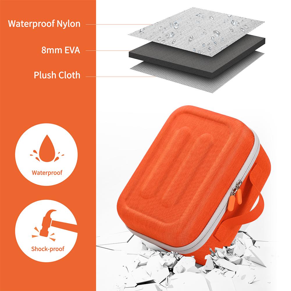 Hard Carrying Case Waterproof Protective Case with Shoulder Strap Shoulder Bag for Yoto 3rd Gen. for Yoto Player 3rd Generation