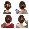 Girl Hairpin Double Bowknot Decor Soft Felt Autumn Winter Hair Clip Large Size Back Head Hair Pin Hair Accessories