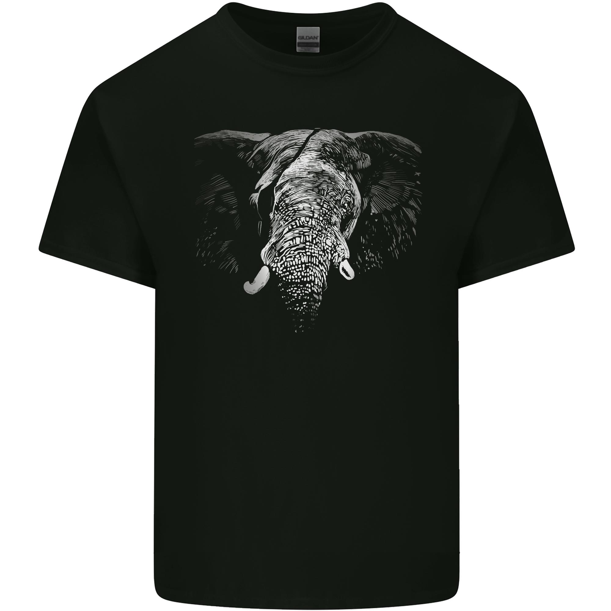 An Elephant With an Eyepatch Unisexs Light Cotton TShirt S
