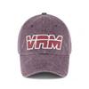 VERUTUM Applique Logo Pigment Ballcap Purple Hw Bc251p