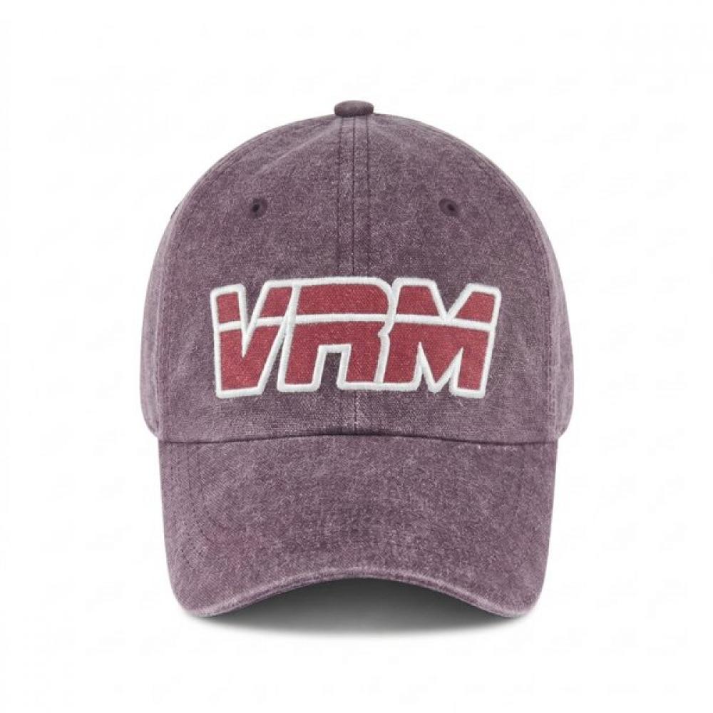 VERUTUM Applique Logo Pigment Ballcap Purple Hw Bc251p