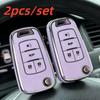 2Pcs Car Key Case Covers For Chevrolet Cruze Aveo Trax Sail Malibu Captiva Opel Vauxhall Astra J Corsa Insignia Mokka 4 Buttons