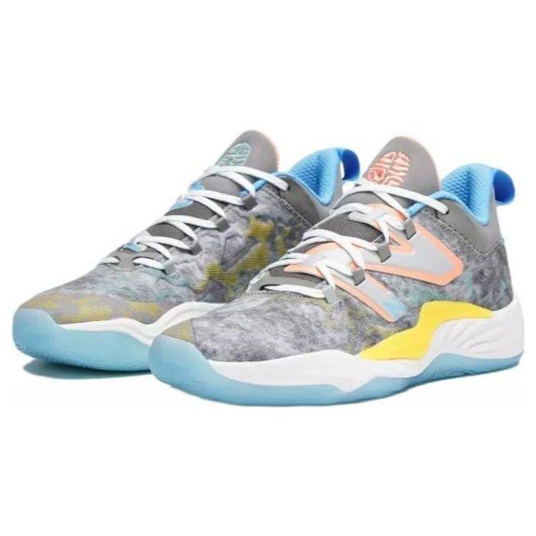 Dejounte Murray X New Balance Two WXY V3 Stonecutters Men Sneakers Grey Rain-Cloud Bright-Mint BB2WYSC3
