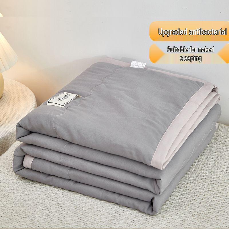 G5ZG5Z Machine Washable Children's Summer and Autumn Thin Cotton Quilt