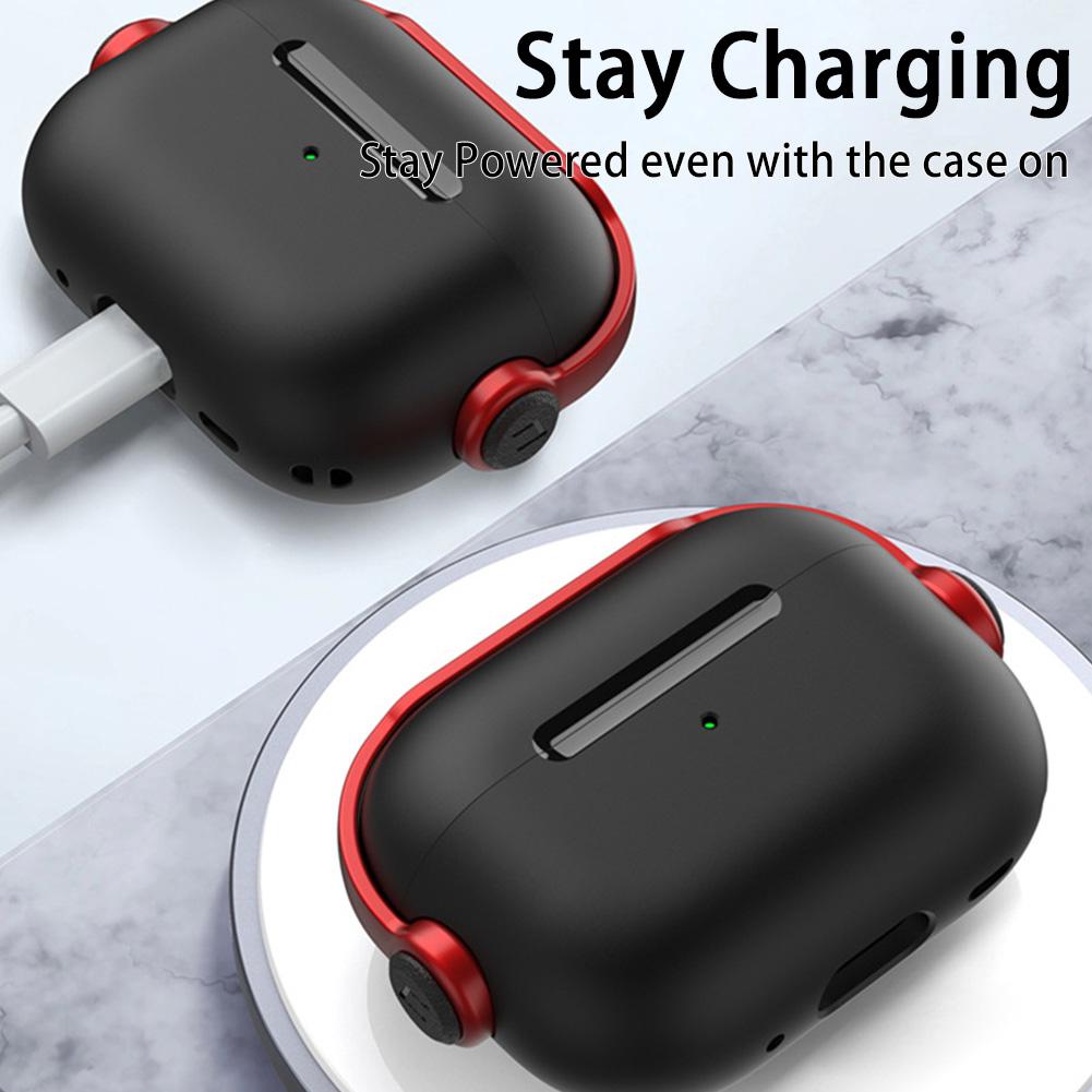 Cheap For Airpods Pro 2 Silicone Case 2 Generation 2022 With Lanyard