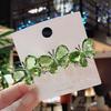 Fashion Crystal Butterfly Hair Clip Large Top Clip Flower Spring Clip Cute Women's Duckbill Clip Headdress