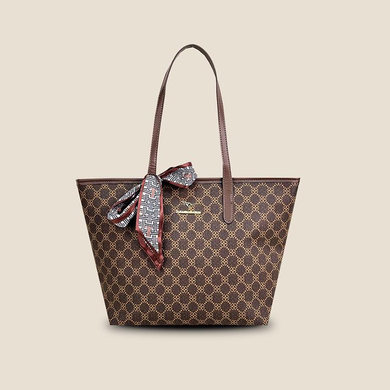 

Сумка-тоут женская в стиле ретро с принтом, модная, трансграничная - Большая вместимость, Универсальная, Классическая на плечо