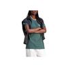 adidas Originals Alphabet Mini-Logo Bequemes Sportliches Atmungsaktives Kurzarm-T-Shirt Damen Oberteile Grün IX3540