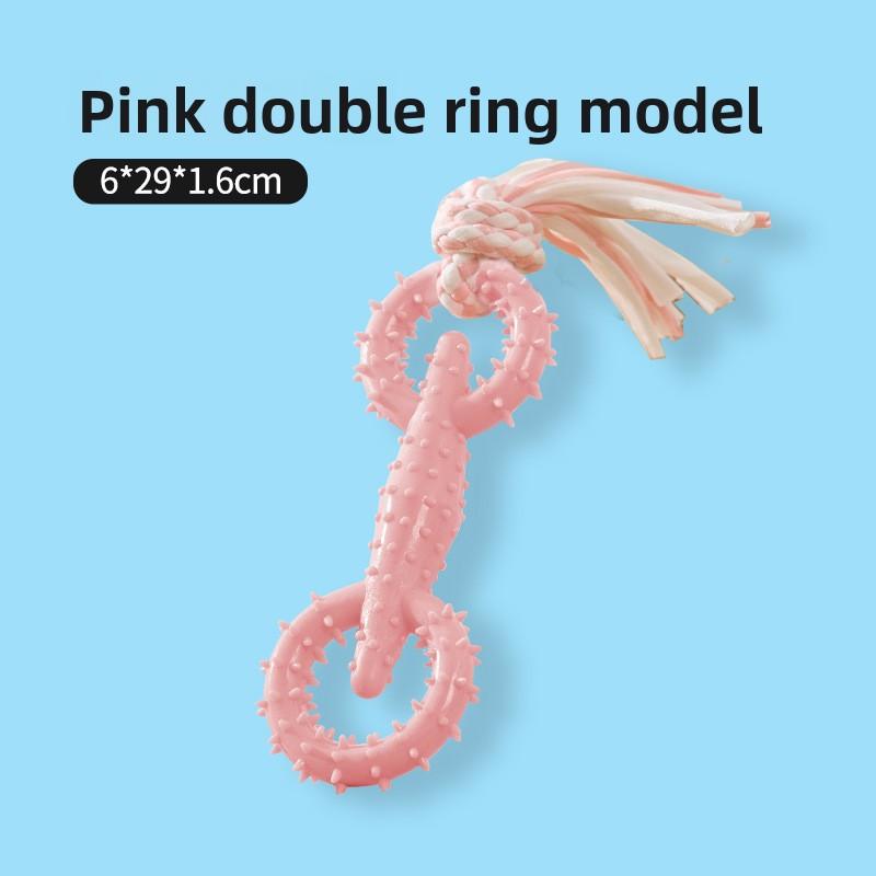 Dog Teething Toys, Small and Medium-sized Dog Biting Toys, Self-entertaining and Sound-making Spherical Pet Toys