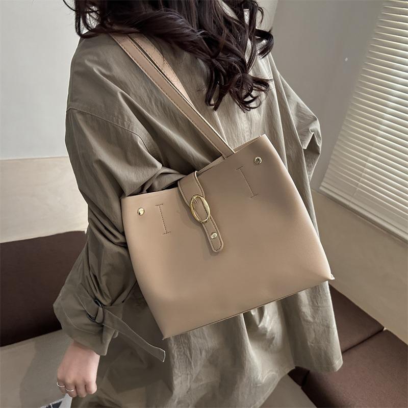 Bag women's bag new new product texture large capacity simple shoulder bag portable tote bag