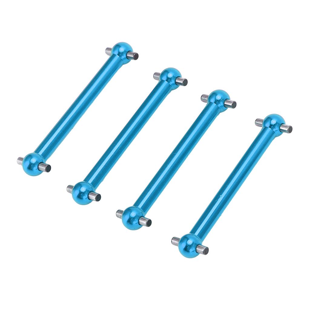 4pcs RC Metal Dog Bone Drive Shaft Front and Rear   Dog Bone for    02B 1Celsius10 RC Car Upgrade Parts