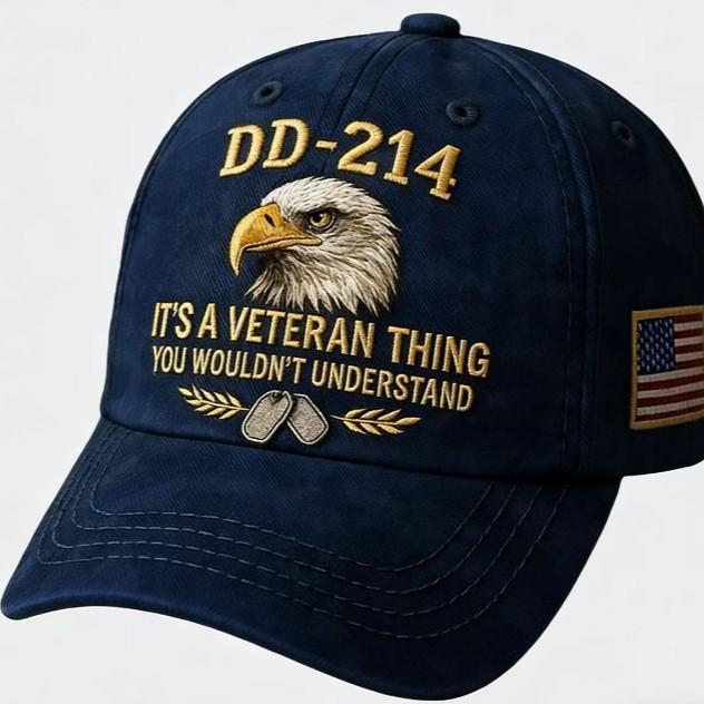 Cross-Border Washed Cotton Printed Hat Men'S 250Th Anniversary Eagle Commemorative Hat Amazon Dd-214 Flag Baseball Cap
