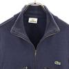 Lacoste Long Sleeve Sweat Zip Jacket 3 Navy System Logo Men's Used