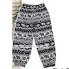 Elephant Pants Long Adjustable Elastic High Waistband Strap Jumper  Unisex Man Women Print Thailand Casual Streetwear Beach Bohemian Retro Vintage