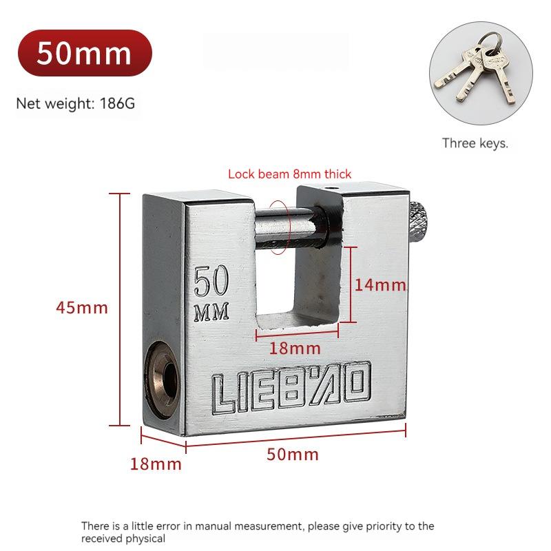 

Навесной замок из нержавеющей стали, защитный замок, антикварный, горизонтально открывающийся, прямоугольный, горизонтально открывающийся, навесной замок