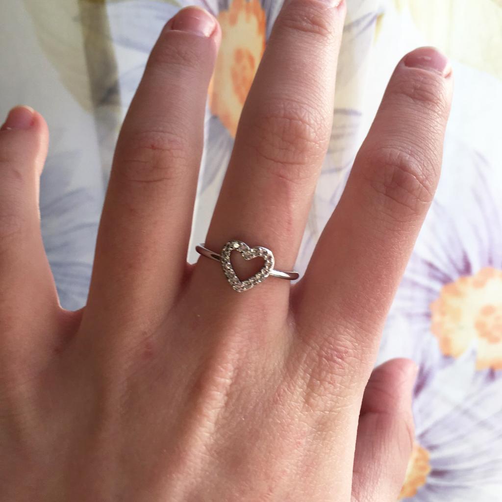 Romantic Heart Rings For Women Female Rose Gold Color Zircon Cute Party Daily Female Women's Midi Rings Fashion Jewelry R916