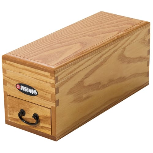 

Koyanagi Sangyo Bonito Box Zelkova Style Bonito Shaver 2052