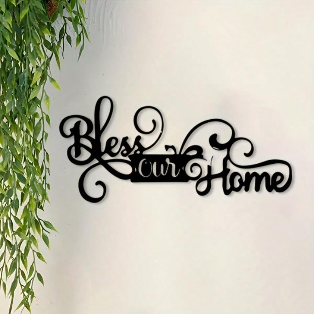 Metal Wall Art Simple Modern Decor Living Room Foyer Birthday Gift Home Decor