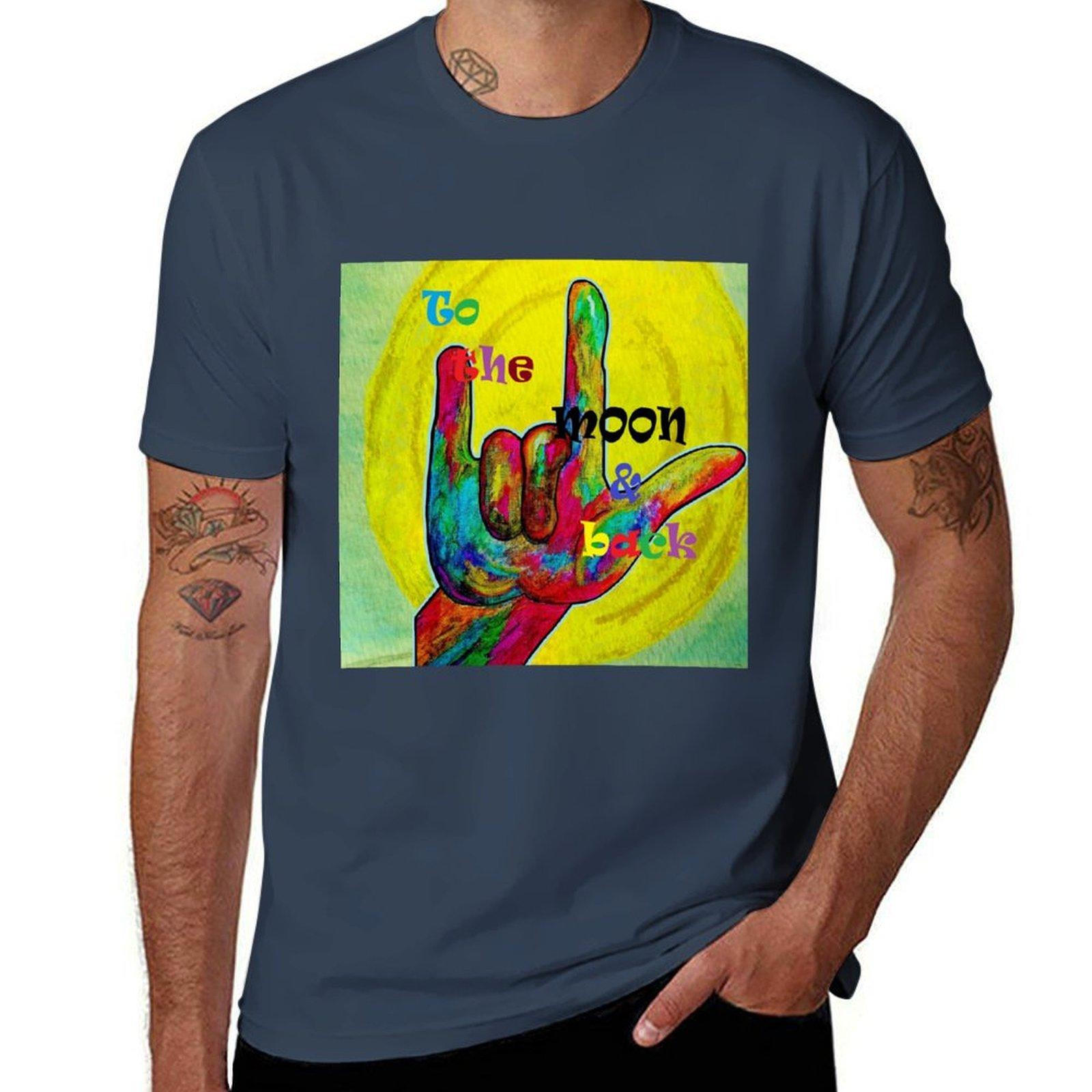 To The Moon And Back Tshirt Casual Work Wear Tshirt S