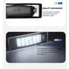 2pcs Car Canbus Error-Free Led License Number Plate Lights White For Kia Optima K5 Optima Hybrid Sportage Proceed GT Soul SK3