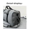 Waterproof Oxford Short Trip Travel Bag Independent Shoe Storage Luggage Bags Unisex Outdoor Leisure Sports Yoga Fitness Bag