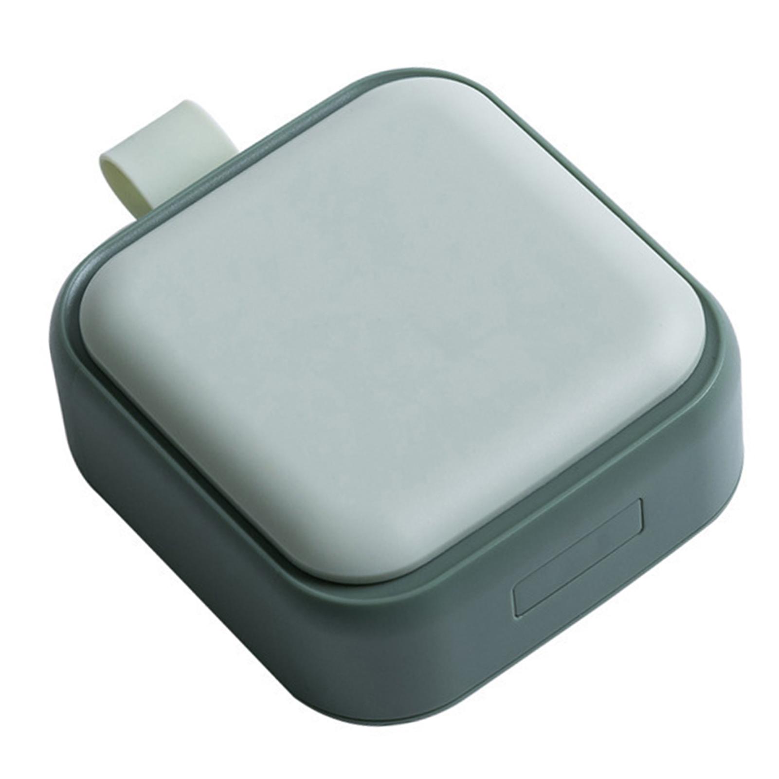 

4 отделения органайзер для лекарств в дорогу герметичная маленькая аптечка еженедельный аптечка портативный