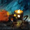 Halloween Tea Light Candles Skeleton Hand Flameless LED Candles 8.5cm/3.3inch Flameless Tea Lights Candle Lamp For Halloween