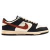 Nike Dunk Abrasion Resistant Abrasion Resistant Low Top Skateboard Shoes Unisex Black Red DD1391-100(Team1192-)
