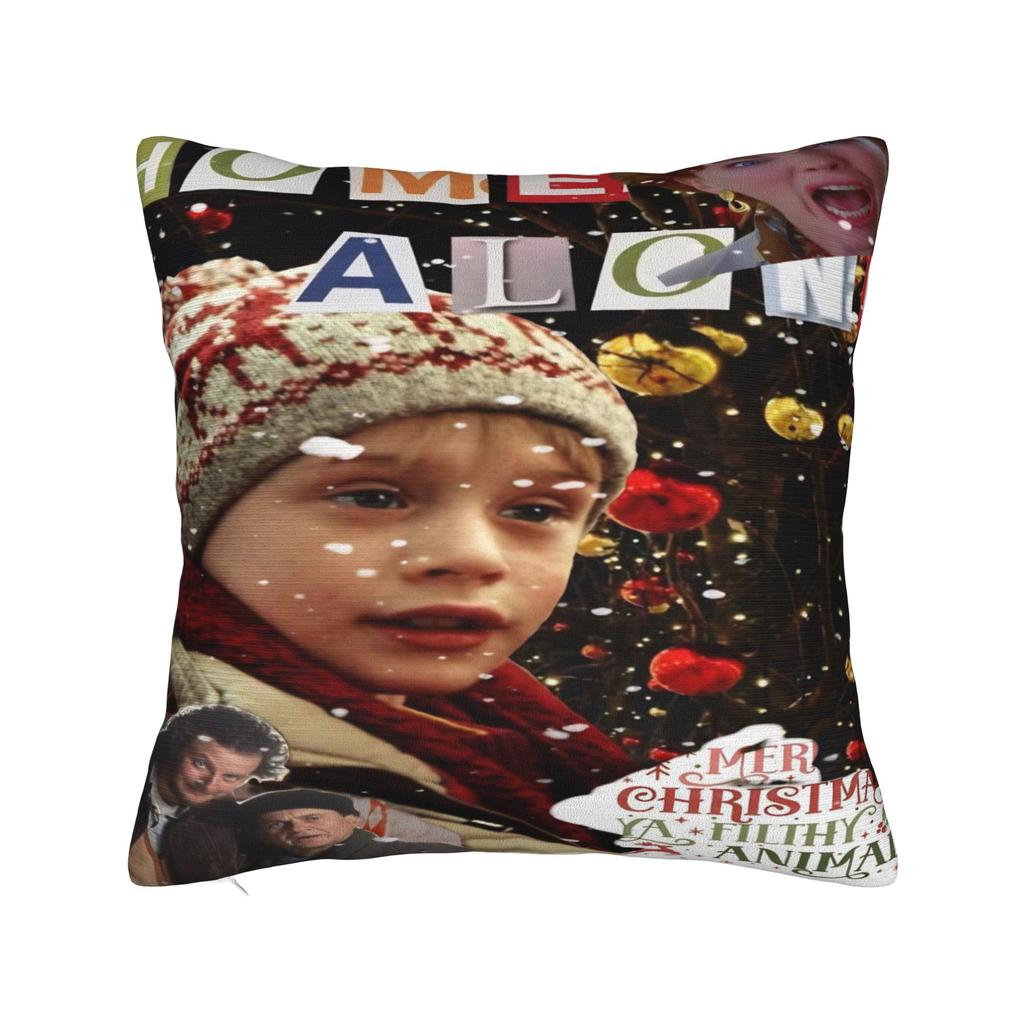 Trendy Home Home Alone Christmas Comedy FilmDecoration Pillowcases Merch Pillow Cover Zippered Multi Size