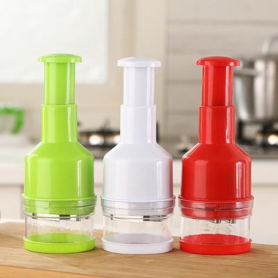 Aço Inoxidável Cortador de Legumes Manual de Pressão Lâmina Pat Cortador de Gengibre Cebola Alho Multifuncional para Casa Suprimentos de Cozinha
