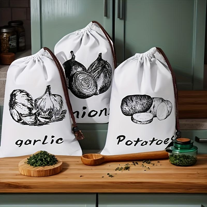 1/3pcs Multi Functional Vegetable Storage Bag, Reusable Vegetable Preservation Storage Bag, Food Kitchen Storage, Food Cover
