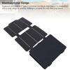 Portable Solar Panel 20W 5V USB and Type-C Monocrystalline Silicon Waterproofing Foldable Solar Panel Charger for Outdoor Hiking Camping