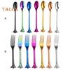 Tea Spoon Exquisite Widely Use Sturdy Novel Cute Giraffe Fork Coffee Spoon for Home