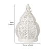 1pcs Iron Gourd Hollow Candlestick Projection Atmosphere Garden Lamp Courtyard Decoration Lamp Home Decoration Ornament