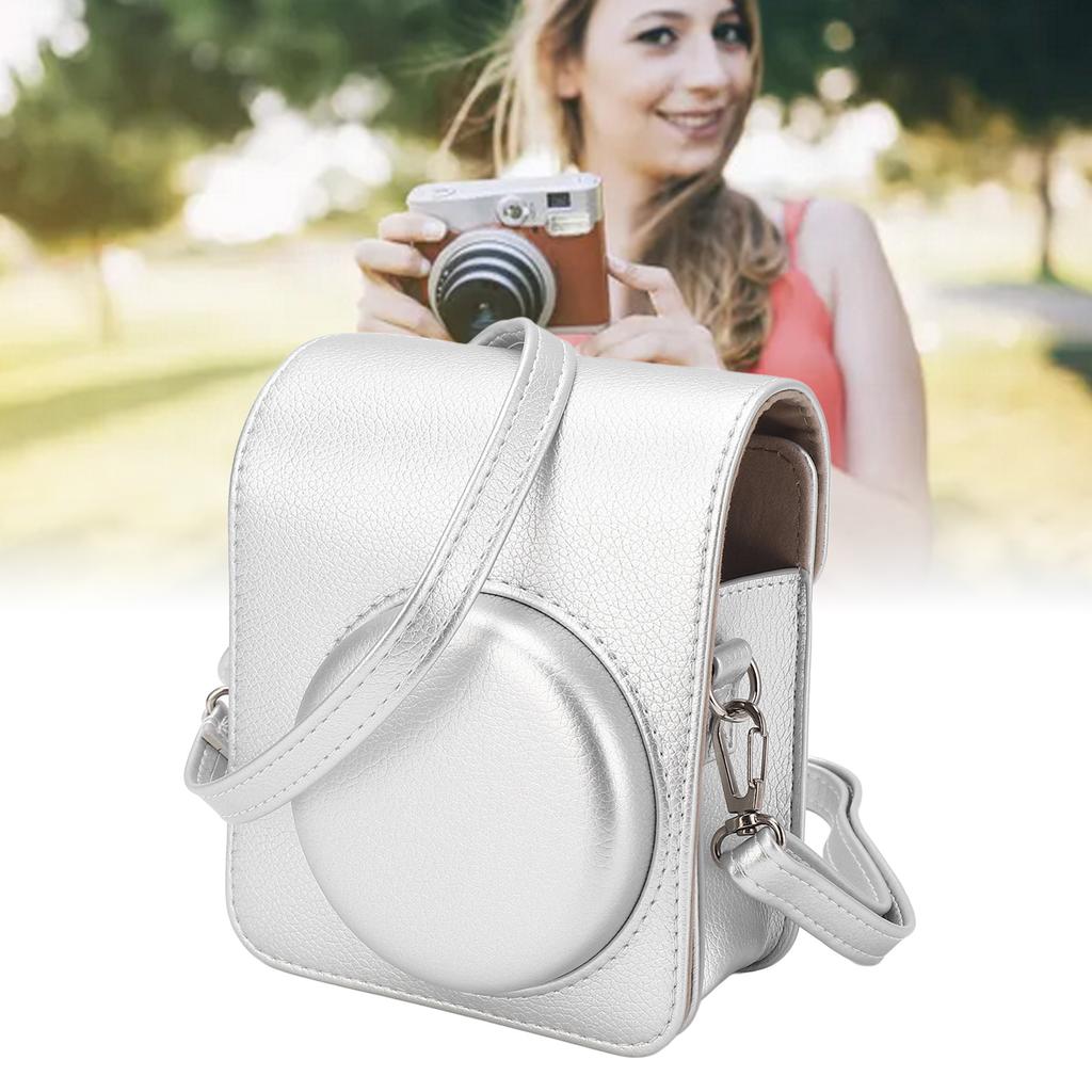 Camera Protective Case PU Retro Rainproof Scratch Proof with   Removable Strap   Camera Bag for     40