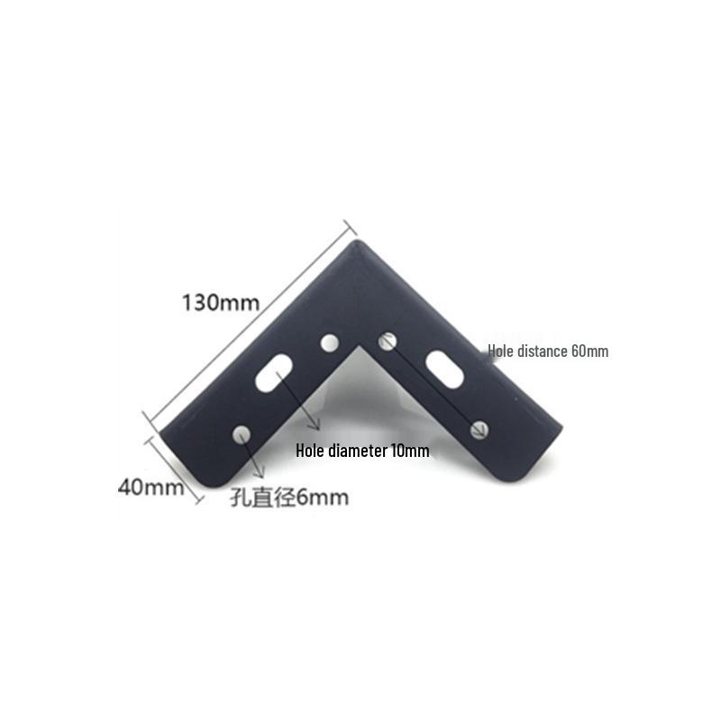 

Lux Rhombus Tripod Coffee Table TV Cabinet Sofa Leg - Thick Metal Support Furniture Accessory