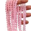Pink Crystal Lead Glass Bracelet DIY Gift for Fans and Friends