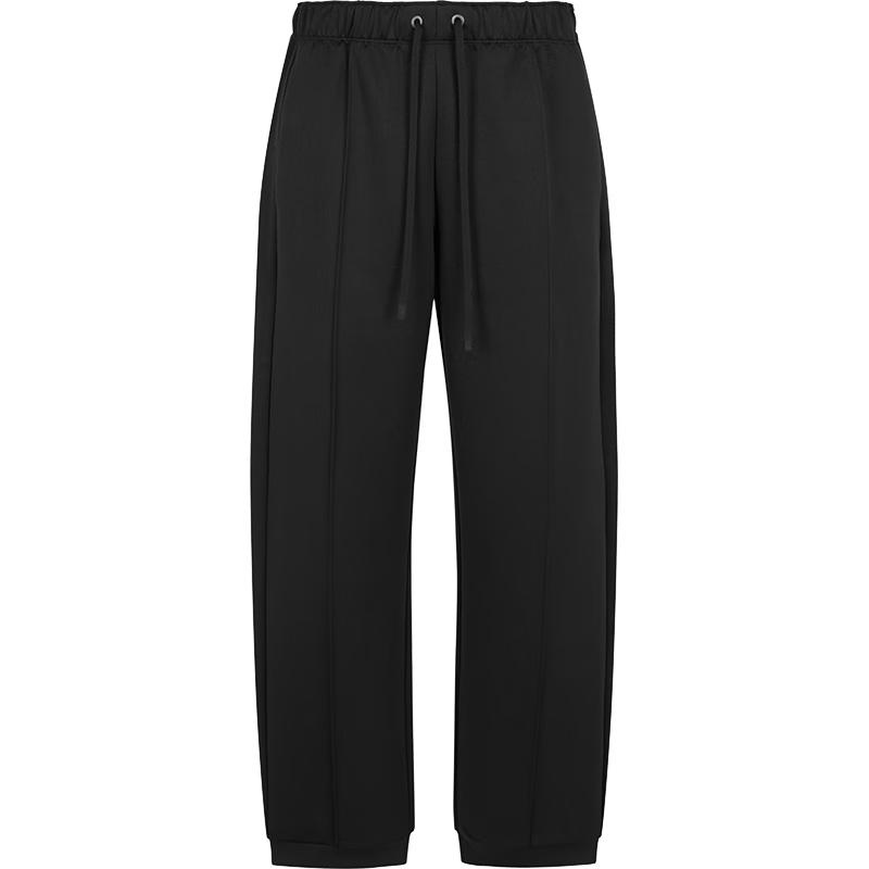 JNBY 2024 Autumn Loose-Fit Cuffed Casual Pants