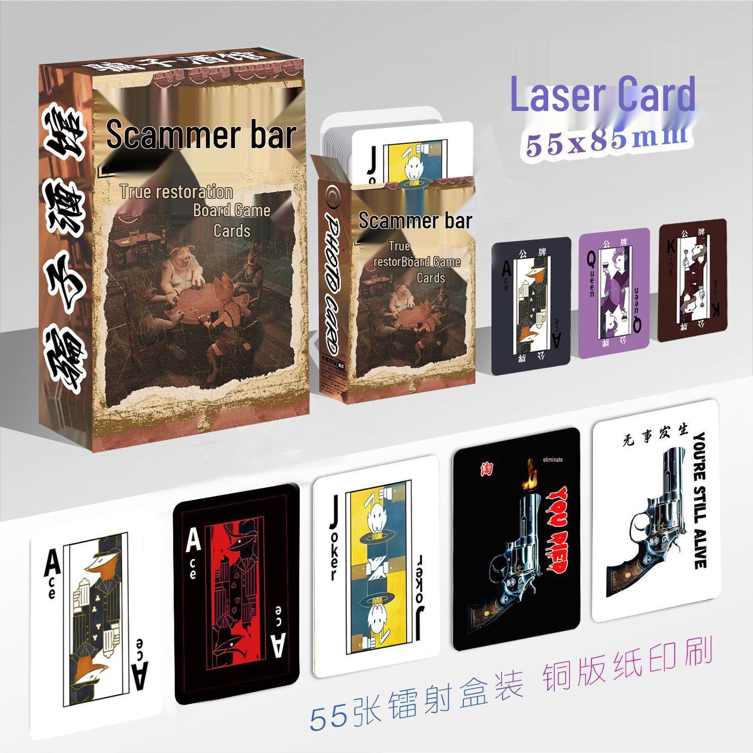 

Devil s Deck: Cheater s Tavern Multiplayer Party Playing Cards