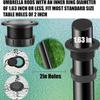 Extra Thick Patio Table Umbrella Hole Ring Plug Cap Weatherproof Durable Patio Table Hole Plug Ring Garden Tool