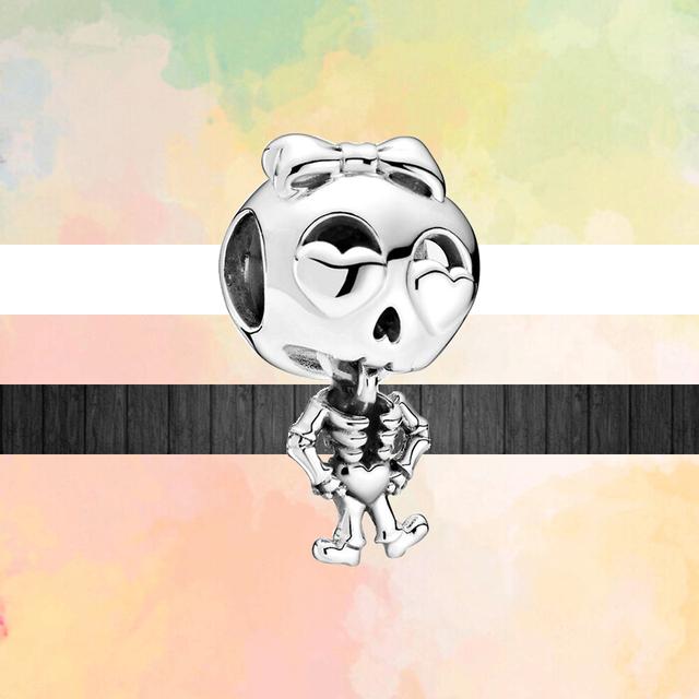 Neue Tier Stil Glückliche Katze Hund Panda Bär Löwe Schlange Kaninchen DIY Perlen Fit Original Mode Charms Silber Farbe Armbänder schmuck