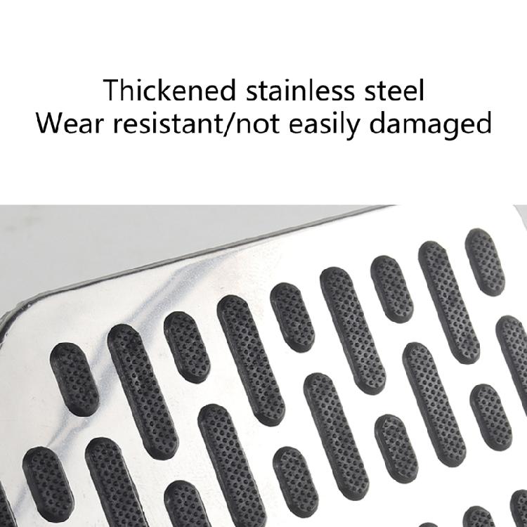 Robuste Stahl-Auto-Pedalverbesserungen Verschleißfeste Pedalabdeckungen Einfache Montage für erhöhte Ästhetik & Fahrersicherheit