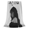 Flannel Throw Blanket Ayliva In Liebe Flower Warm Plush Blankets Soft Bedding for Bed Living room Home Picnic Couch