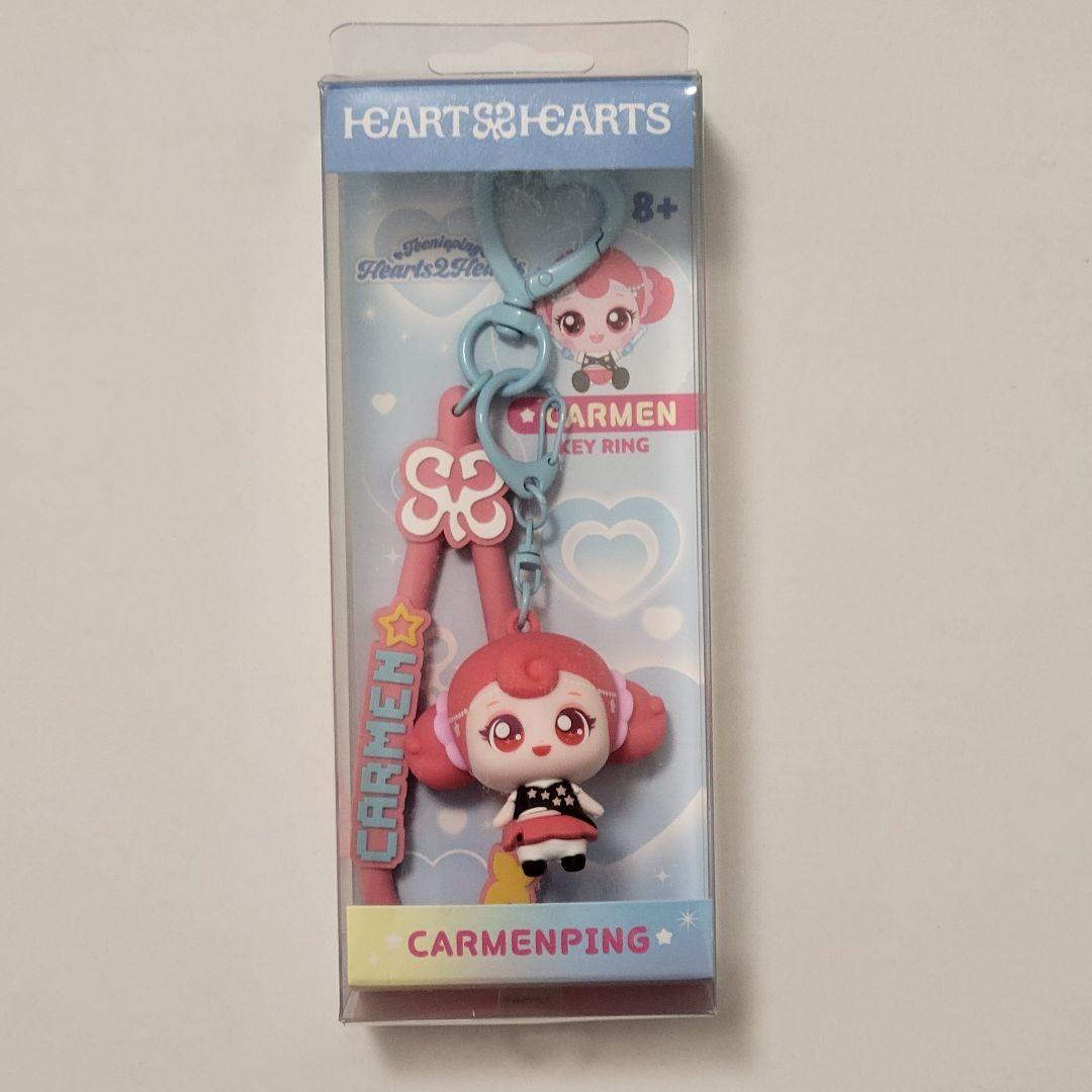 

[USED] HEART2HEARTS Carmen Tinipin Figure Keyring Korea Official