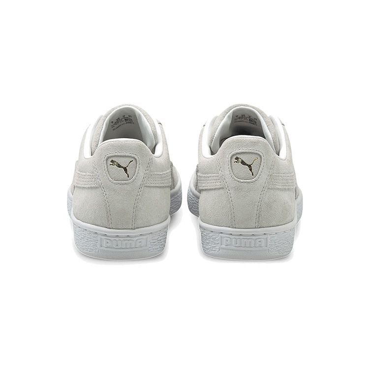 Puma Suede Classic 21 Šedofialové Unisex Tenisky Bílé 374915-03