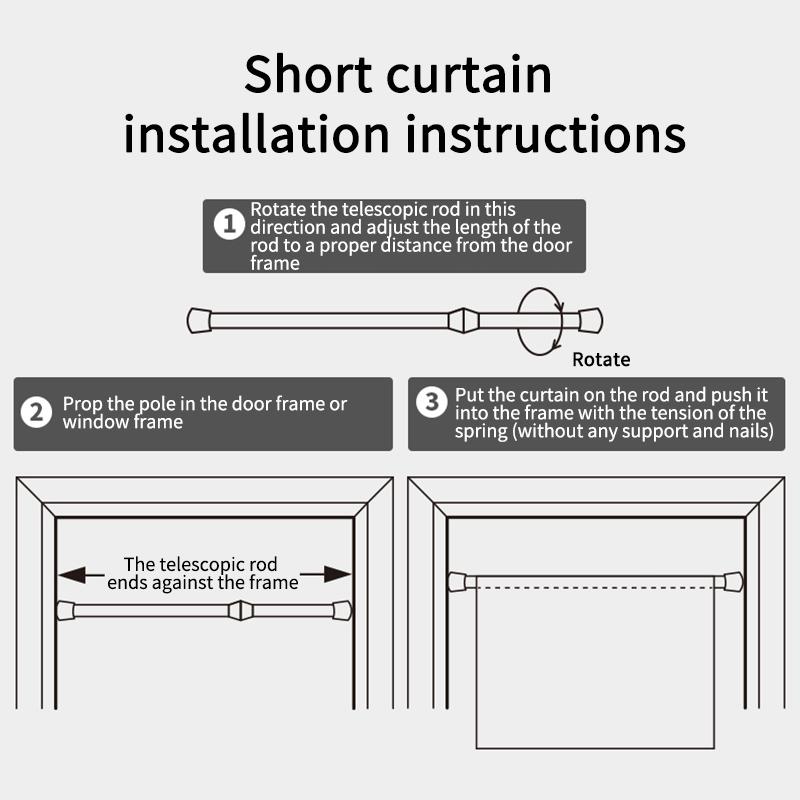 Lace Window Curtains Decorative Short Curtain Whits Half Curtains Sheer Home Door Window Curtains Decorations